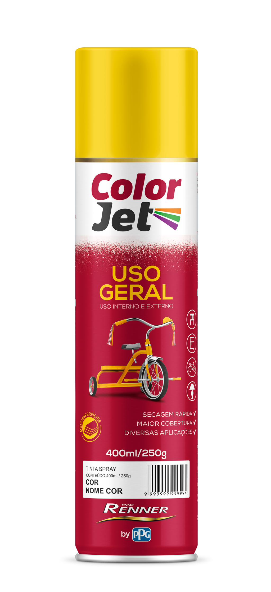 COLOR JET Uso general, Luminiscente & Alta Temperatura