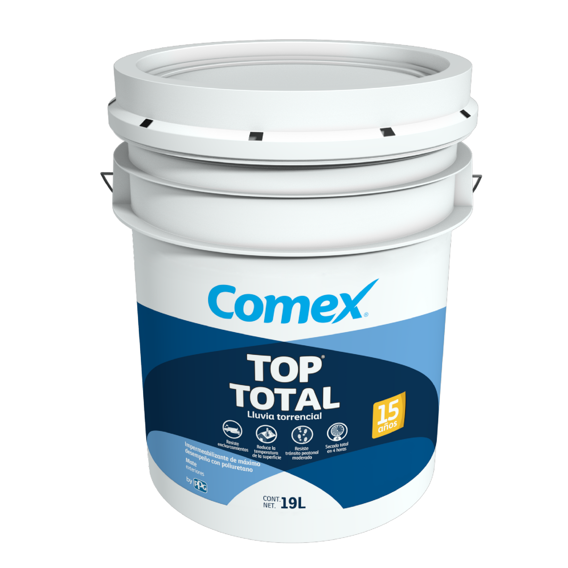 TOP® TOTAL Lluvia torrencial 19 Litros